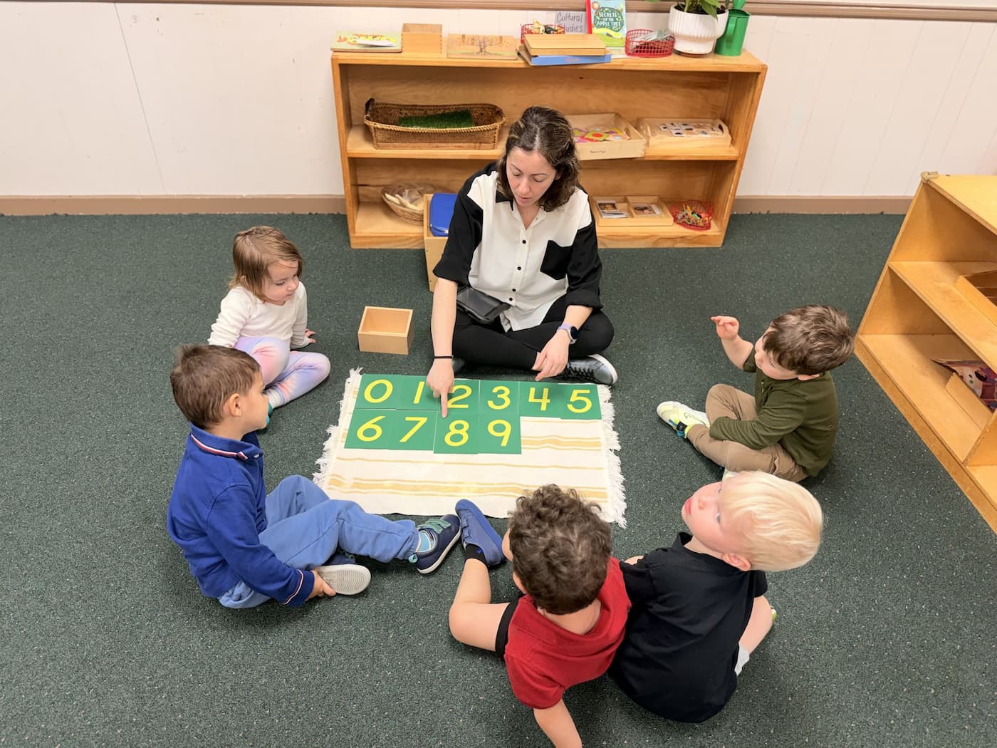 Montessori science exploration in a Plano TX classroom
